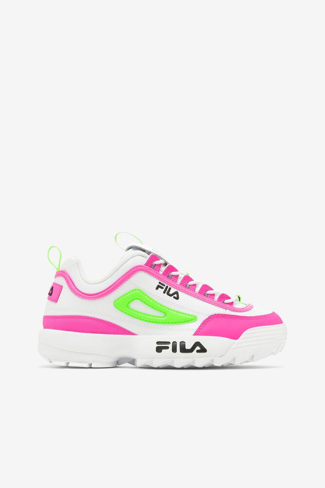 Fila Sneakers Disruptor 2 Premium Womens White - India PQS-195368